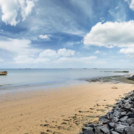 L'Hippocampe - Appt Mezzanine Centre D'Arromanches 外观 照片